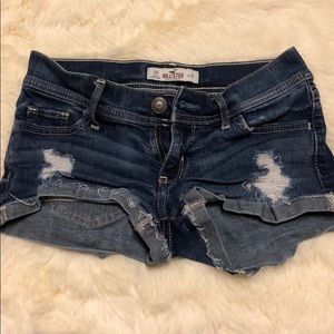 Hollister denim shorts